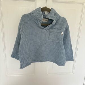 Kids Blue Long Sleeve Shirt